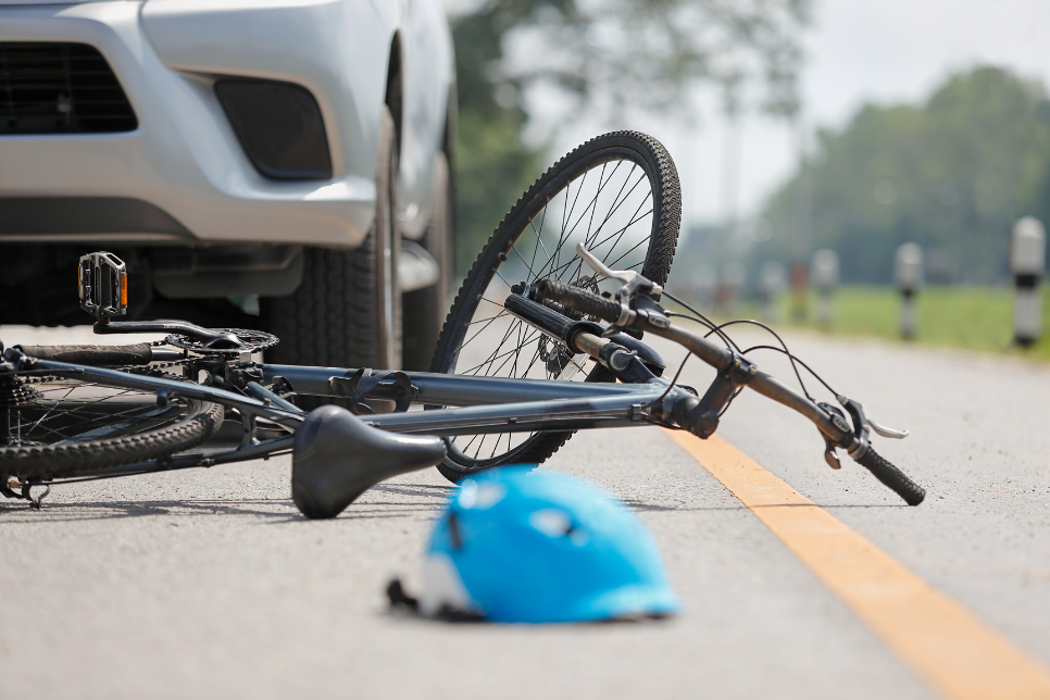 wypadek na rowerze elektrycznym